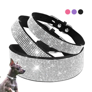 Bling Rhinestone Dog Collars