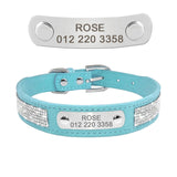 Bling Puppy Dog Collar Personalized