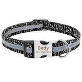 Dog Collar Personalized Reflective